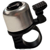 E-Scooter Mini Bell Metallic Silver | Loud signal | Compact for Xiaomi & Ninebot | NUVO brand quality