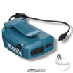 Makita USB adapter LXT (14.4V/18V) – battery as a power bank | 2x 2.1A charging port | ADP05