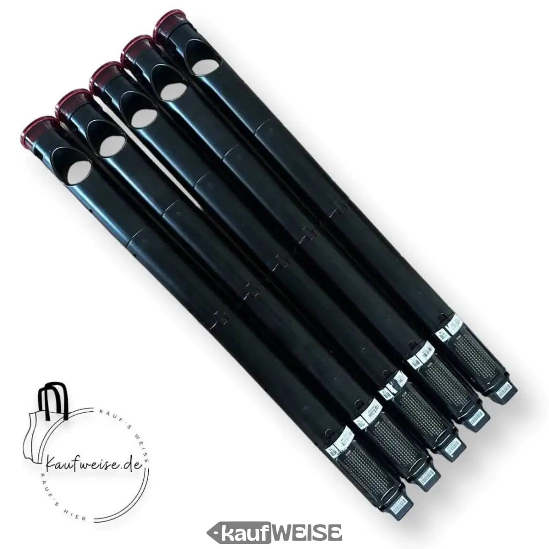 Sechs schwarze Recorder für VanMoof S3 Smart Cartridge optimale Leistung