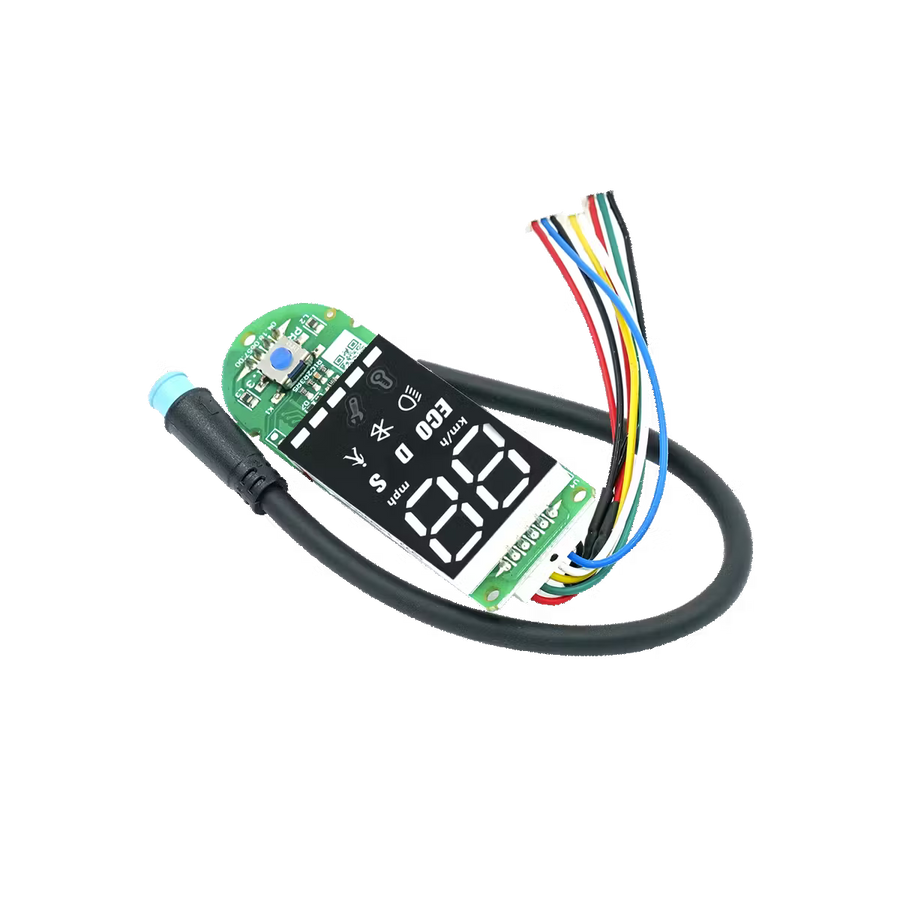 Full control with a clear LCD display in real time