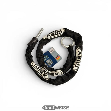 ABUS Plug-in Chain Adaptor Chain 6KS/100 (100cm) | Second lock for ABUS frame locks | Securely lock your bicycle