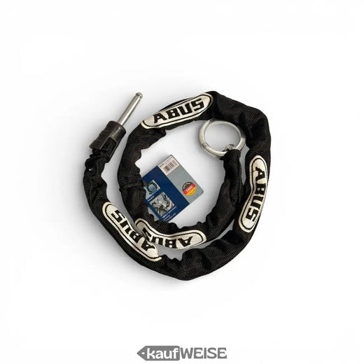 ABUS Plug-in Chain Adaptor Chain 6KS/100 (100cm) | Second lock for ABUS frame locks | Securely lock your bicycle