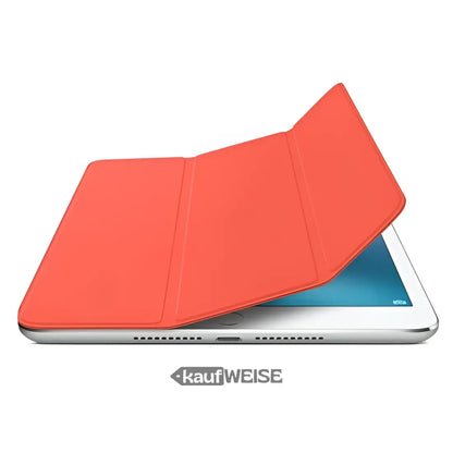 Orange Leder Smart Cover für iPad mini in Apricot mit Magnetverschluss und Ständer