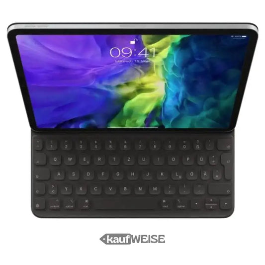 Schwarzes Apple Smart Keyboard Folio für iPad Pro 11 Zoll QWERTZ Layout
