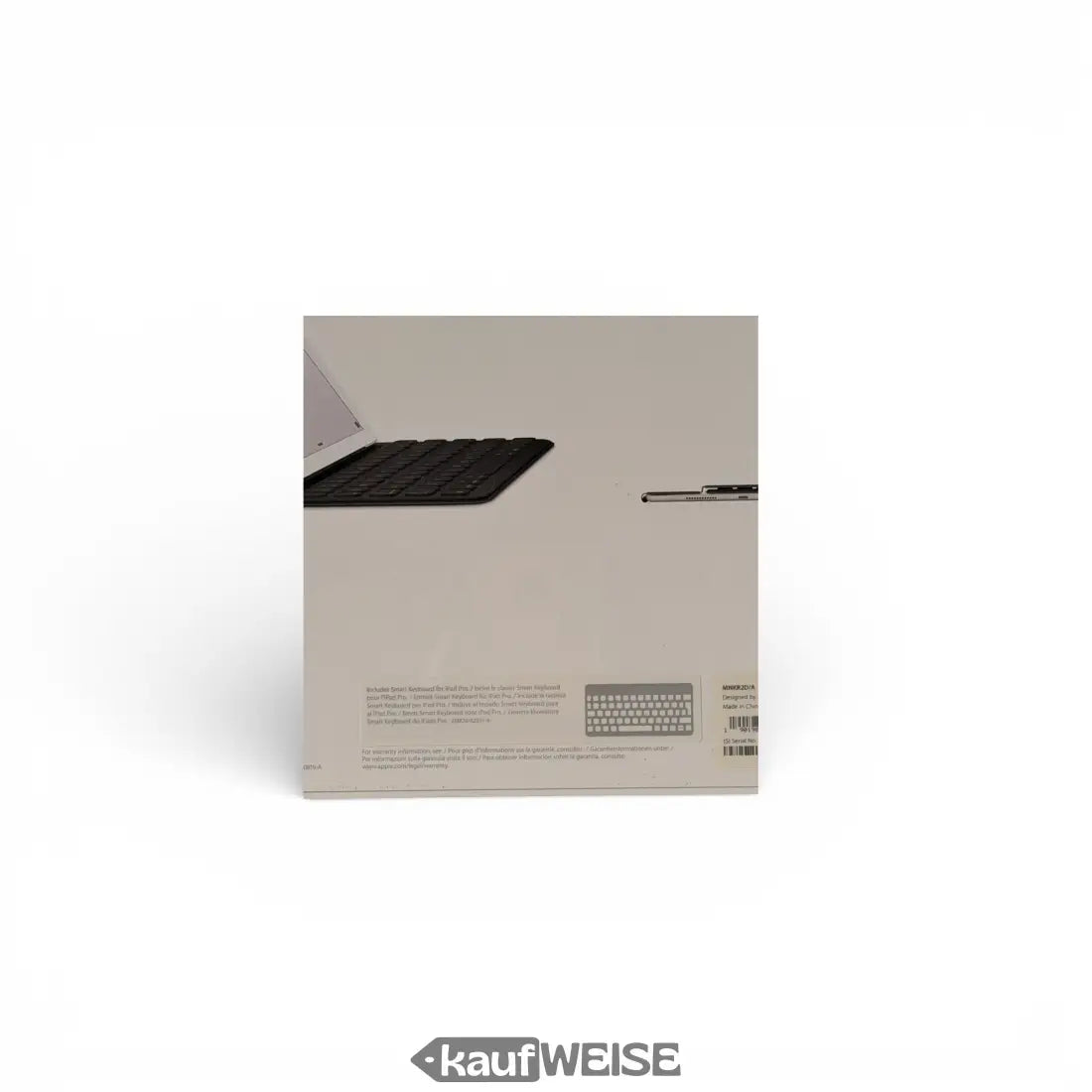 Rückseite Apple Smart Keyboard Box für iPad Pro 9,7’’ QWERTZ Schwarz