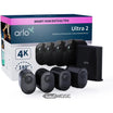 Arlo Ultra 2 4K Security System with 4 Cameras (Black)