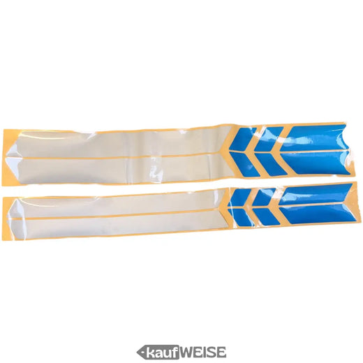 Xiaomi M365/Pro Reflector Sticker Set (16-piece) | Silver &amp; Blue | 2 Fits (Narrow &amp; Wide)