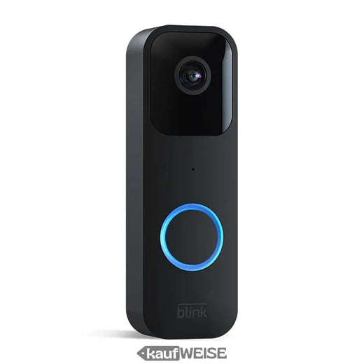 Blink Video Doorbell with HD Video - Black