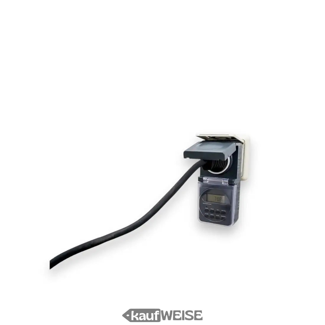 Outdoor Digitale Zeitschaltuhr mit Kabel, IP44 Schutz, kindersicher, Brennenstuhl