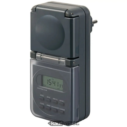 Außerhalb digitaler Timer Brennenstuhl Digitale Zeitschaltuhr IP44 mit Kindersicherung