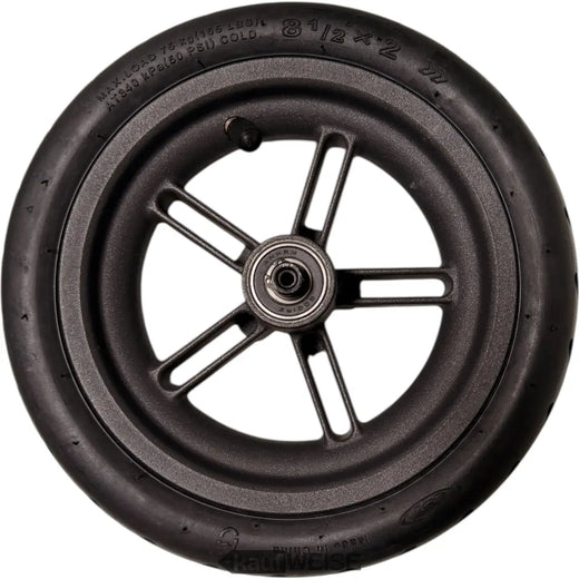 Rear wheel complete (8.5 inch) for Xiaomi CST e-scooter | Gooirs rim | Pneumatic tire C-9339-237 | For M365, 1S, Essential