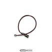 On/Off Button for Hoverboard 6.5 / 8 / 10 Inch | 12 mm Thread | Silver | 2-Pin Plug, 29 cm Cable