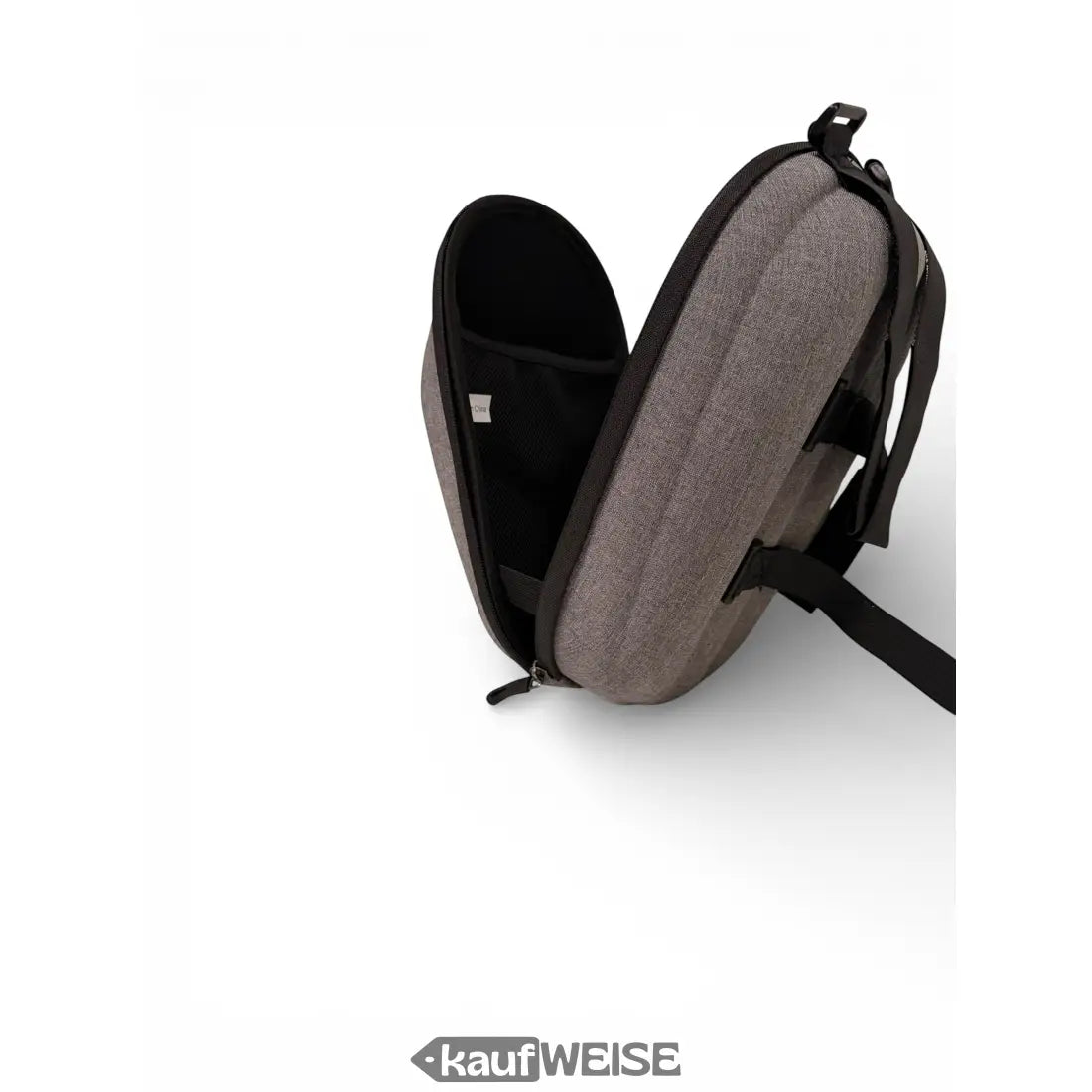 Graue Urban Armor Schutztasche 13683 mit grauem Textilbezug und schwarzem Innenfutter