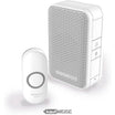 Honeywell Home DC311N Wireless Doorbell - Portable & Battery Operated | White | Loud & Clear