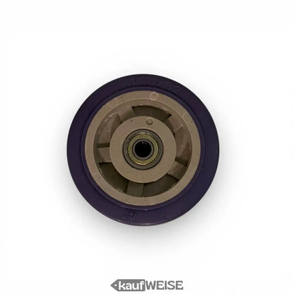 Graues Hoverkart Ersatzrad 4 Zoll mit purpur-braunem Plastik-Laufrad und Lager