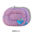 Dog bed pink (sustainable) – 60x46cm / 80x50cm for small dogs | Recycled & Washable | Made in Italy