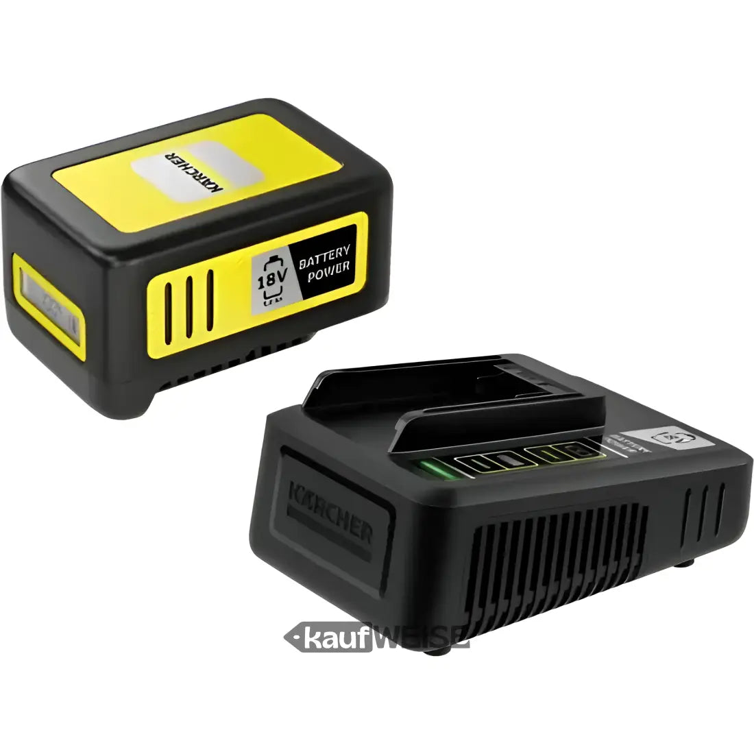 Kärcher Akku-Rasenmäher LMO 18-36 mit 18V Akku und Ladegerät Set