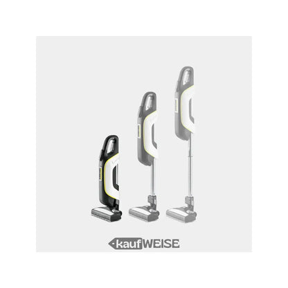 Kärcher VC 5 kabelloser Akku-Staubsauger, leicht, schwarz-weiß mit grünen Akzenten