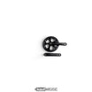 Crankset for Knaap BCN / LON | 170 mm | Black | With Chain Guard, Pre-Assembled