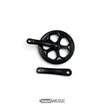Crankset for Ouxi V8 / H9 | Chainring & Crank Arm | Black | With or Without Left Crank Arm