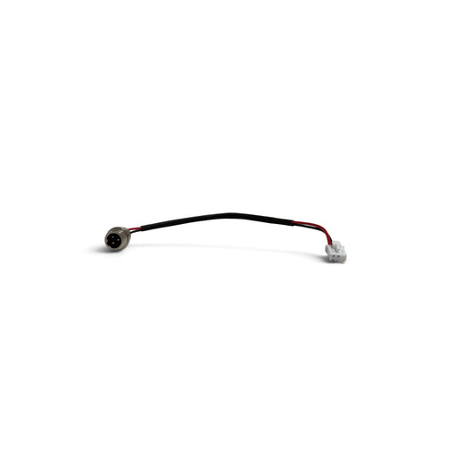 Charging Socket with Cable for Hoverboard / E-Scooter | 3-Pin Round Socket, 3-Pin Connector with 2 Wired Contacts | 18.5 cm | 12 mm Thread