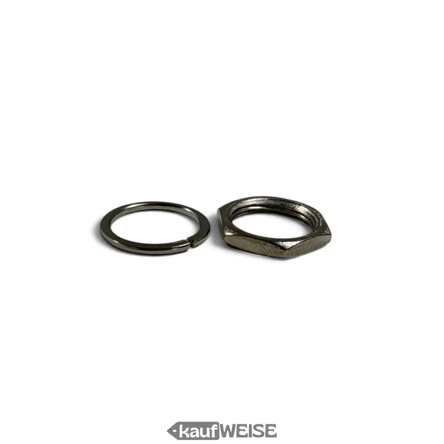 Nut and ring included