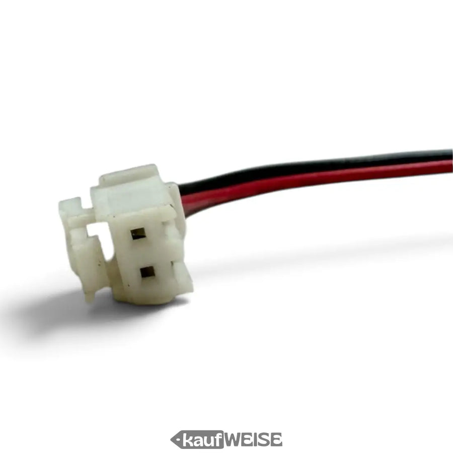 White 2-pin plug