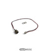 Charging Socket with Cable for Hoverboard / E-Scooter | 2-Pin Wired, 3-Pin Round Socket | 44 cm | Incl. Nut and Ring