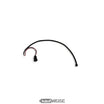 Charging Socket with Cable for Hoverboard / E-Scooter | DC Round Socket, 3-Pin Connector with 2 Wired Contacts | 44 cm