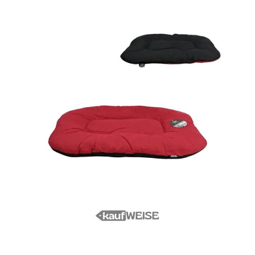 "Love Story" Dog Bed Animal (Red) Size M | Washable & Non-Slip | With reversible cushion for small to medium sized dogs