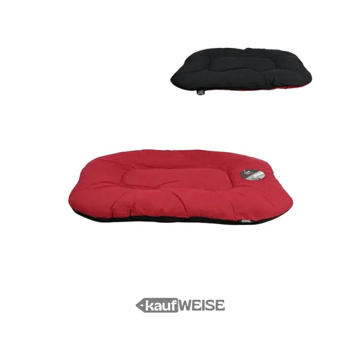 "Love Story" Dog Bed Animal (Red) Size M | Washable & Non-Slip | With reversible cushion for small to medium sized dogs