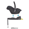Maxi-Cosi CabrioFix i-Size base station | ISOFIX & Click & Go | For CabrioFix i-Size | Black