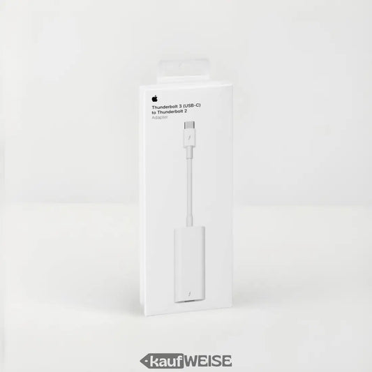 Verpackter Apple Thunderbolt 3 auf Thunderbolt 2 Adapter Produkt NEU OVP