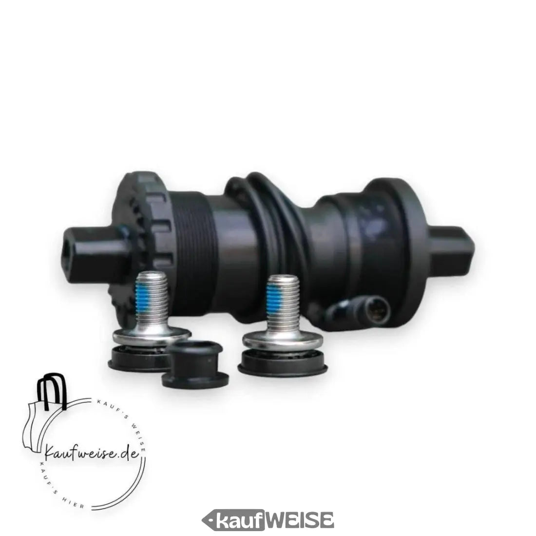 Schwarzes Fahrrad-Bottom-Bracket mit Bolzen für Bafang Drehmoment-Sensor zur präzisen Drehmomentmessung