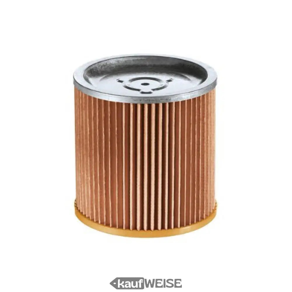 Braunes Faltenfilter mit Metallkopf für Kärcher Nass- & Trockensauger