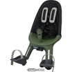 Qibbel Air Front Bicycle Seat Black/Green | Handlebar Mount | 9 Months - 3 Years (15kg) | Mesh Backrest