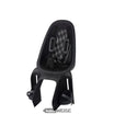 Qibbel Air Maxi children's bike seat - black, luggage rack, 22kg