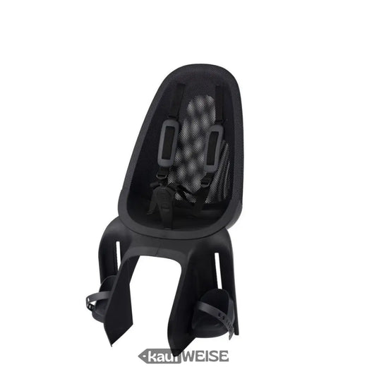 Qibbel Air Maxi children's bike seat - black, luggage rack, 22kg