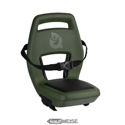 Qibbel Junior children's bike seat - army green, 35 kg (new original packaging)