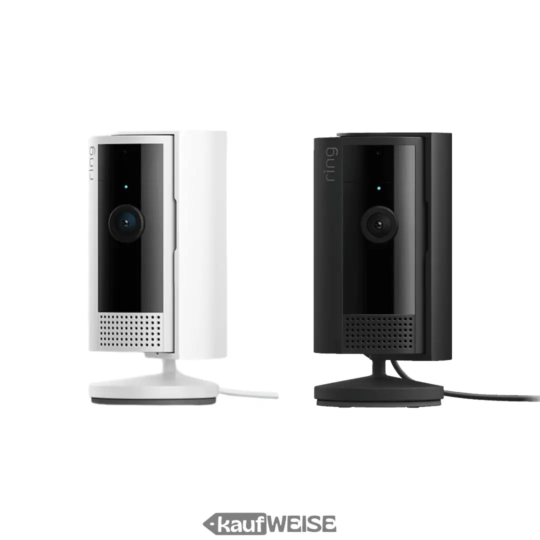 Weiße und schwarze Ring Indoor Kamera 2. Gen mit Ständer