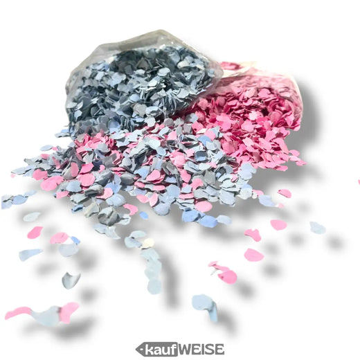 Pink & Blue Confetti – Paper Confetti for Parties, Weddings & Decor | 1–5 kg