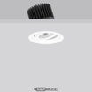 RZB LED recessed spotlight 8W | Swivel & 2700K warm white | Ø 78mm cutout | White