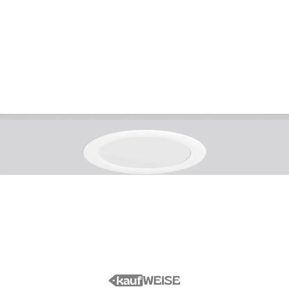 Weiße moderne eingelassene LED-Leuchte für Decken, RZB Toledo Flat DALI