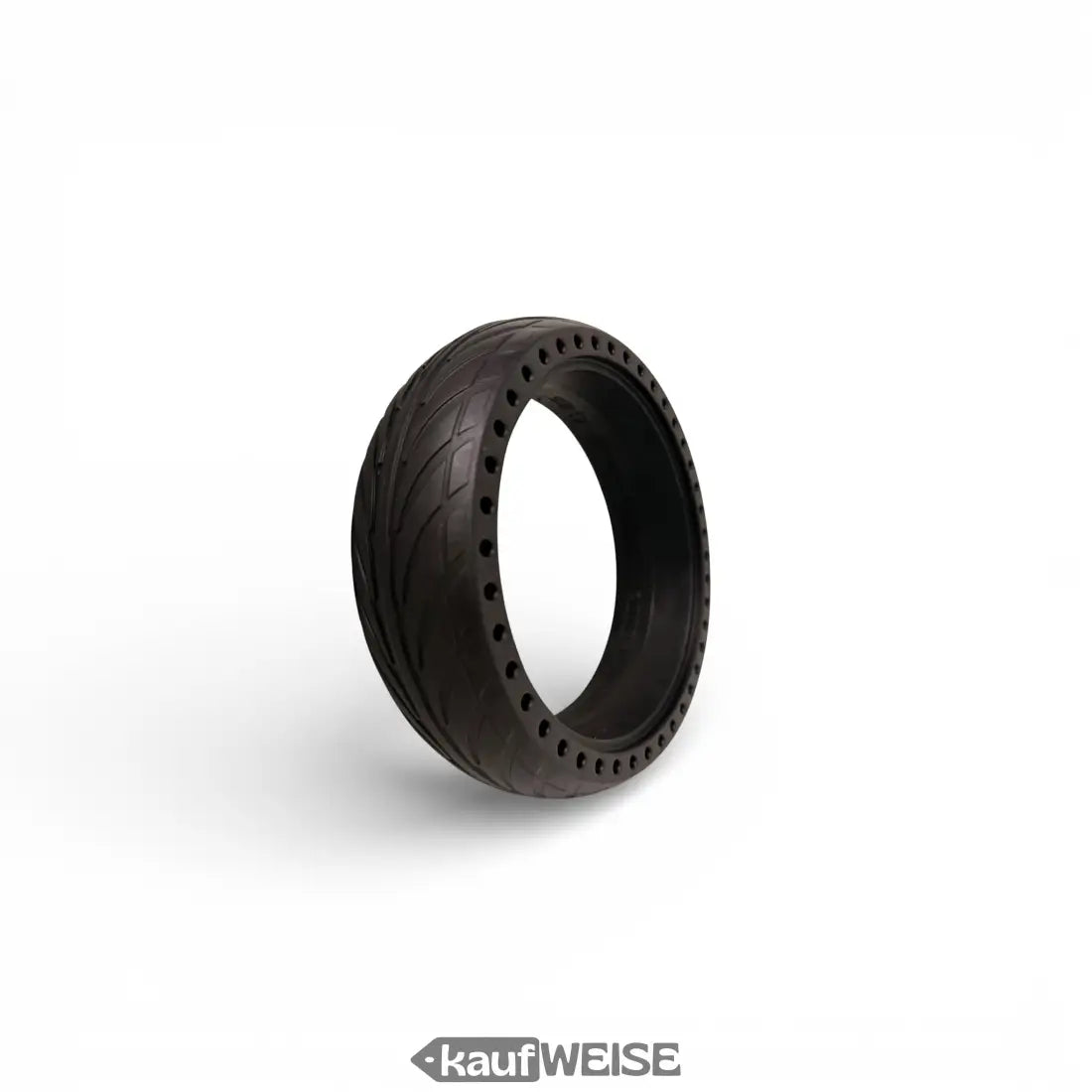 Schwarzer Vollgummireifen Segway-Ninebot ES1/ES2/ES4 8 Zoll Honeycomb mit Löchern