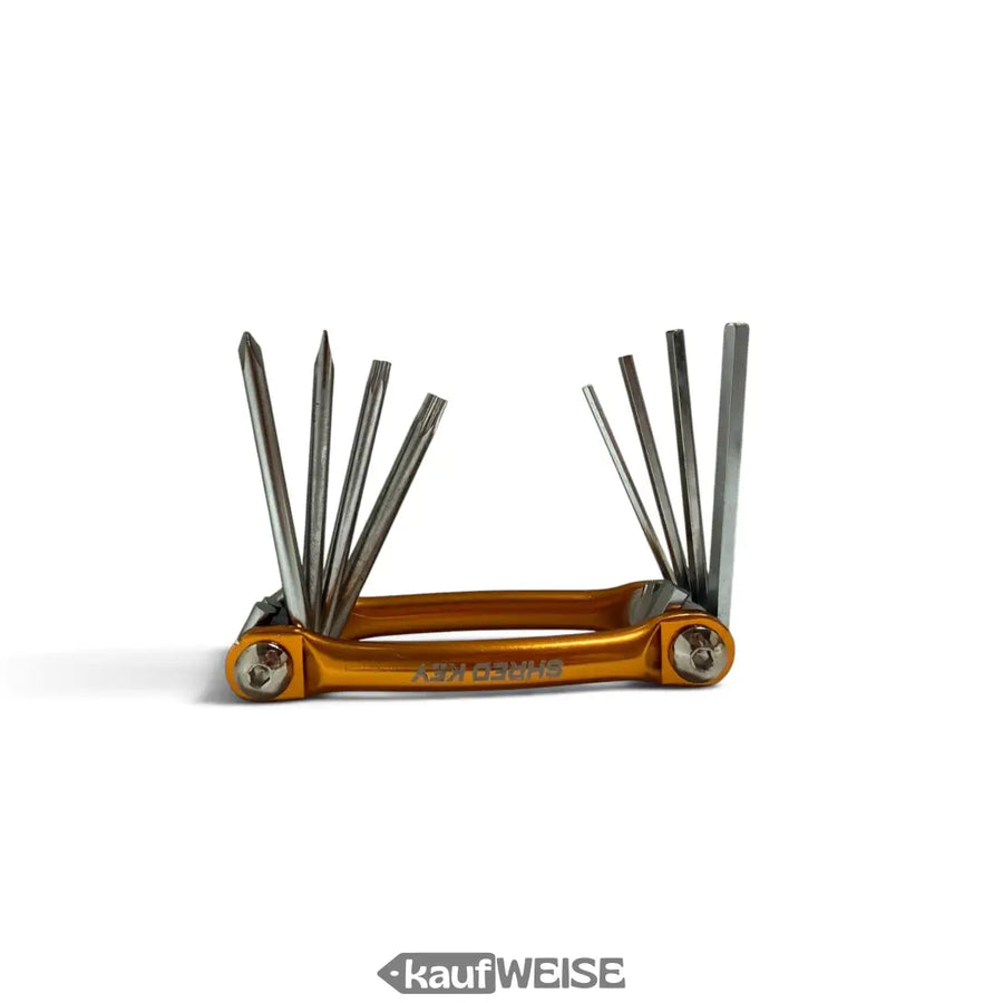 Eight bits in one folding tool