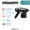 Spray head atomizer set of 5 for household and garden