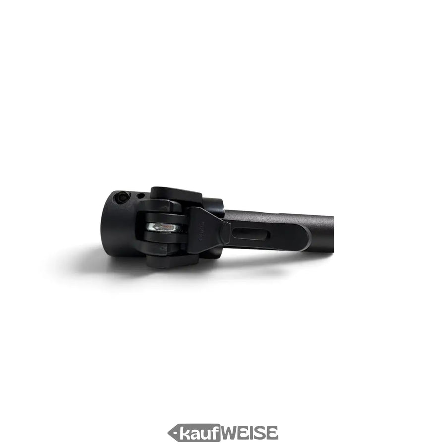 Quick-release clamp, no tools needed