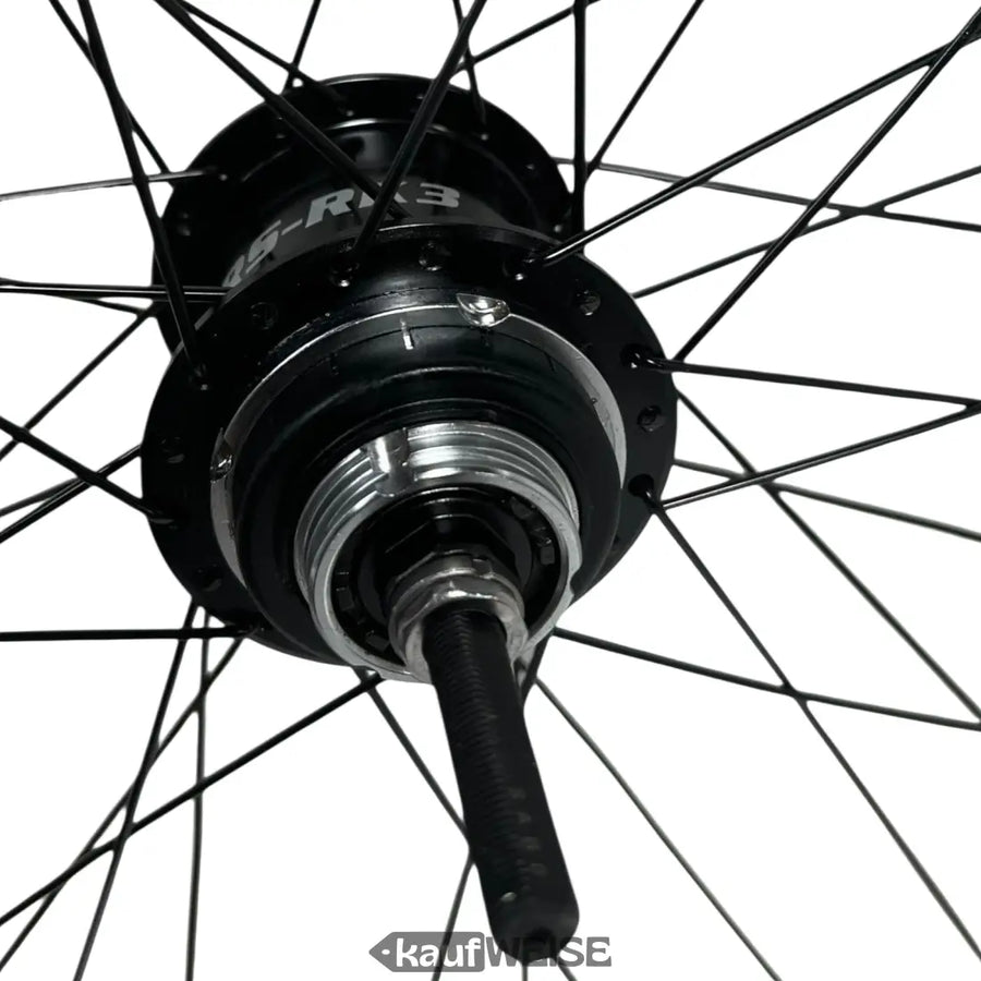 With IS 6-bolt disc mount