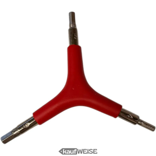 Urban Armor Y-Allen Key (4/5/6 mm) | Red | 3-Way Hex Tool