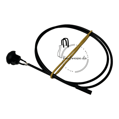 Schwarzes Kabel mit kugelförmigem Ende für Vanmoof Original Boost S3- und X3-Modelle